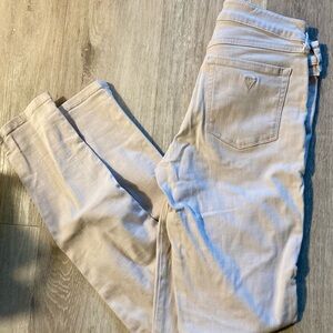 Guess Women's Light Beige Skinny Jeans